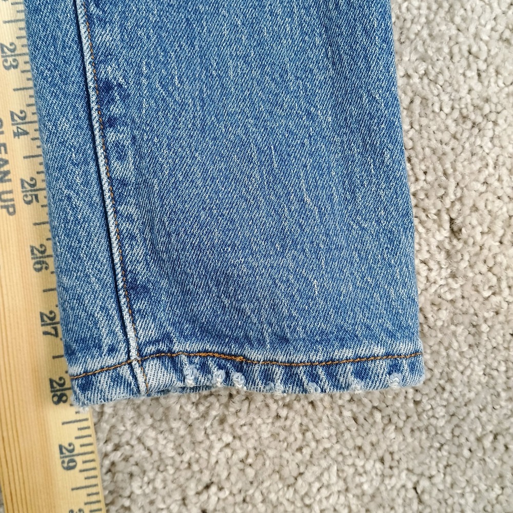 Levis 501 Skinny Jeans Womens 27 Big E Made in USA High Rise EUC - Picture 10 of 16